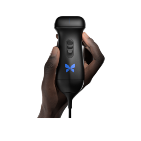 Portable Ultrasound Device in Hand