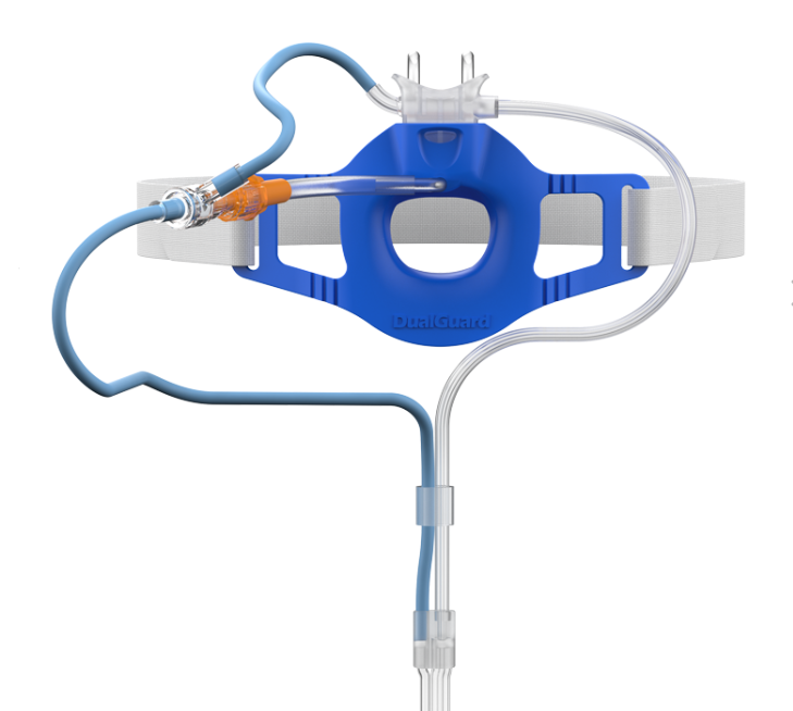 Combined bite block and Detachable Dual Nasal Cannula