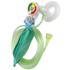 Hyperinflation System with Mask and Manometer