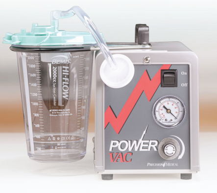 Stationary Suction Aspirator with Cannister