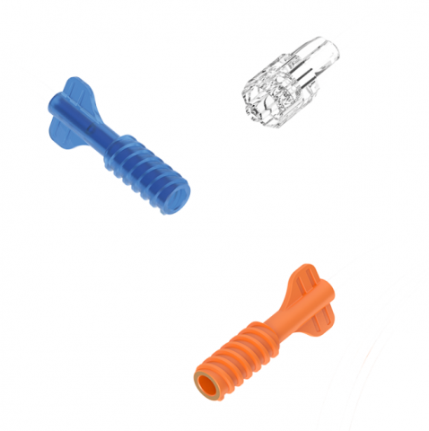 End Tidal CO2 Monitoring Mask Connectors