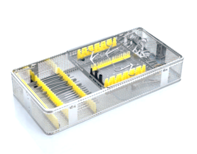 Instrument Organizational System (IOS) Pieces in Basket